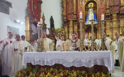 Trujillo celebró con fervor los 125 años de consagración de Venezuela al Santísimo Sacramento y el décimo aniversario episcopal  de Mons. Trino Fernández